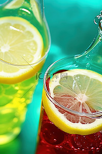 柠檬饮料果汁水