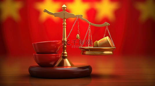 越南法律信息图表和社交媒体内容的 3D 渲染视觉效果