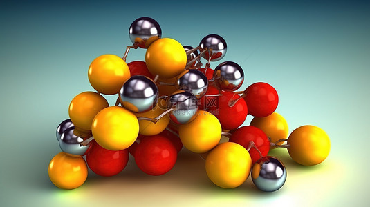 素背景背景图片_三维色氨酸分子结构必需氨基酸的组成部分