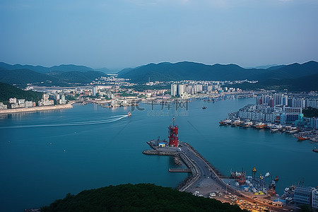 船古船背景图片_桑古努岛 韩国朝鲜的一个城镇和城市