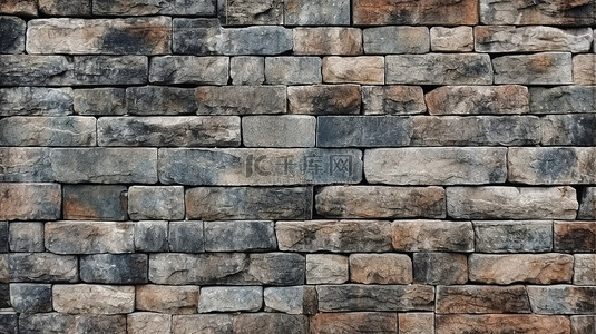 岩石石墙背景图片_日本石块壁纸，带有旧垃圾石墙图案，用于 3D 建模图形设计和背景纹理