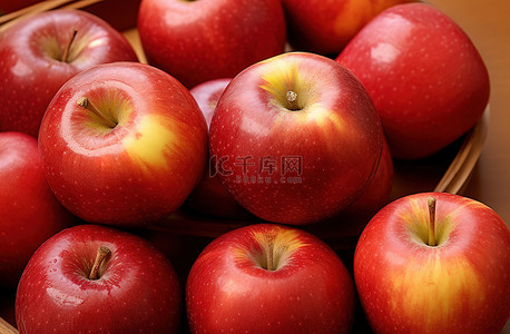健康水果背景图片_苹果的所有健康益处