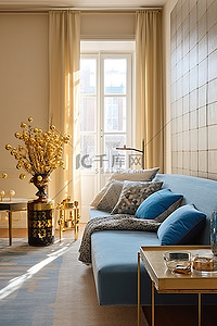 豪华风格的客厅 boinas 5 a esspecais de luxe 图片 1