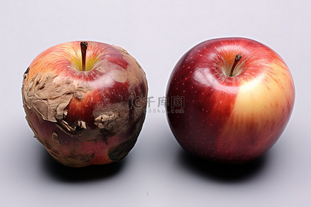苹果成熟且未变质