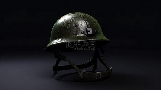 武器装备背景图片_创建军用头盔的 3D 模型