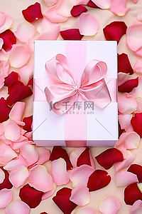 花瓣婚礼背景图片_florasado 玫瑰花瓣婚礼礼盒 10 朵红玫瑰