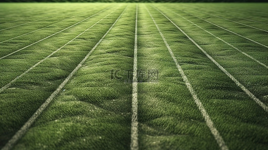 比赛足球场背景图片_足球场边界线的数字描绘