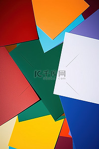 市场推广计划背景图片_工艺品市场的彩色卡片