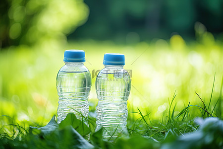 喝水步骤艺术字背景图片_使用水瓶为婴儿喝水