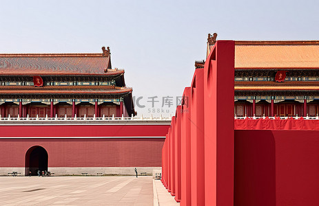 北京地标背景图片_紫禁城