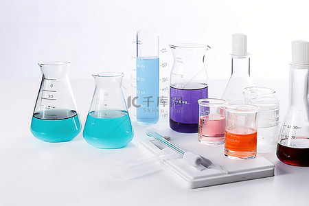 化学测试实验室设备和化学混合物