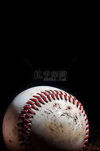 打棒球的狼背景图片_棒球球的深色背景