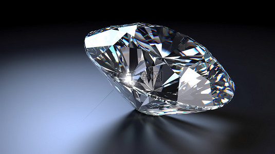 吊牌背景图背景图片_闪闪发光的钻石的 3d 渲染