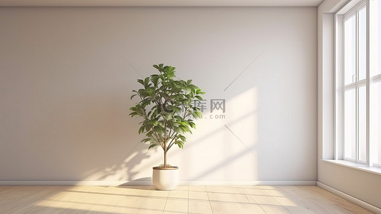绿化背景图片_虚拟绿化在未占用的空间中对植物进行 3D 渲染