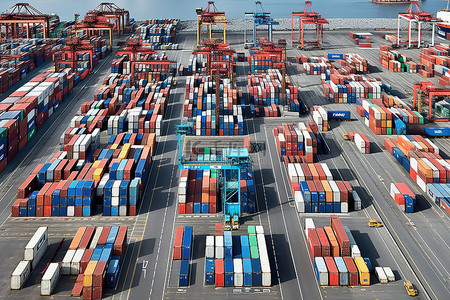 出口背景图片_德国法兰克福 出口港 进口港 国际航运 德国法兰克福