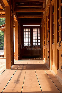 老挝韩国房子的门框