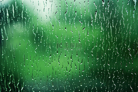 雨背景玻璃背景图片_玻璃上有一些冷凝水