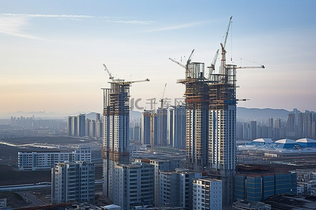 开工开工背景图片_首批商品住宅开工建设大规模复工