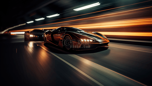 汽车追逐速度光线摄影广告背景