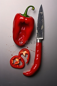 一把刀就是一个红辣椒