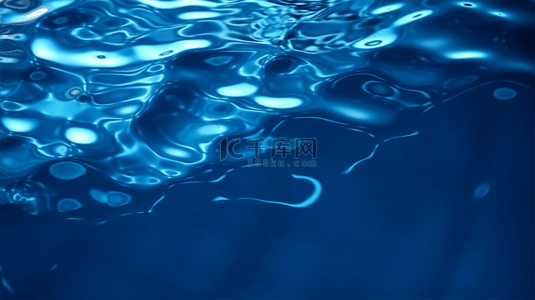 蓝色纯净海水背景图片_清淡生命之源海水背景图