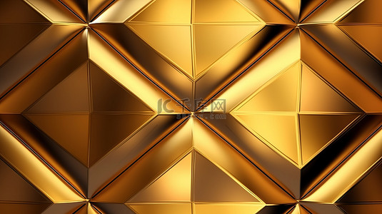 拉丝金属质感纹理背景图片_闪闪发光的金色钢板和金属纹理背景，具有通过 3D 渲染产生的光泽图案