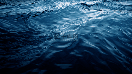 水水面水珠水花蓝色波纹背景