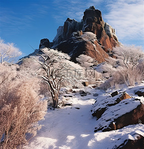 冬天的風景