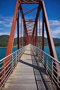 水里背景图片_塔斯曼海大桥