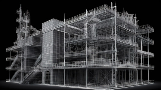 以 3D 形式可视化建筑物的结构