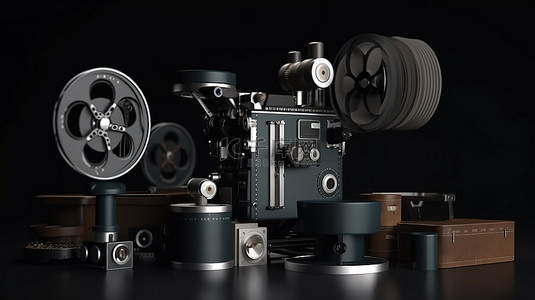 用于创建 3D 电影的设备摄像机电影设备和电影制作工具