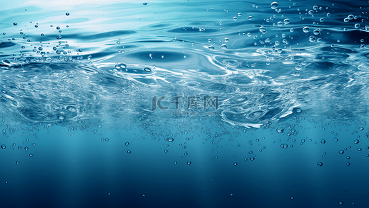 水圈透明背景图片_水蓝色水珠水圈背景