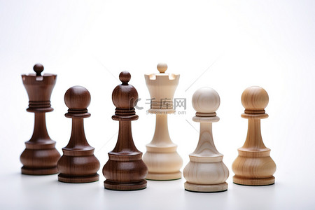 运气王背景图片_白王国际象棋概念图