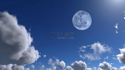 云遮月背景图片_月亮天空星系