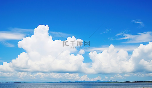 夏天的云背景图片_云照片 蓝天与云