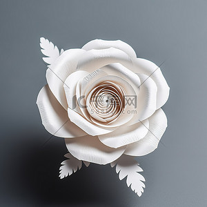 纸玫瑰背景图片_设计纸玫瑰是白色的