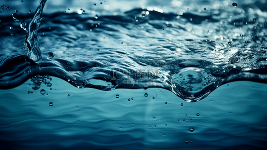 水水花水面水纹波浪背景