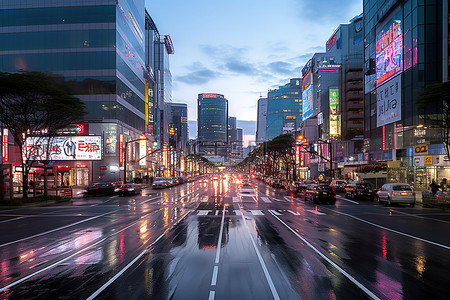 城市中的一条街道