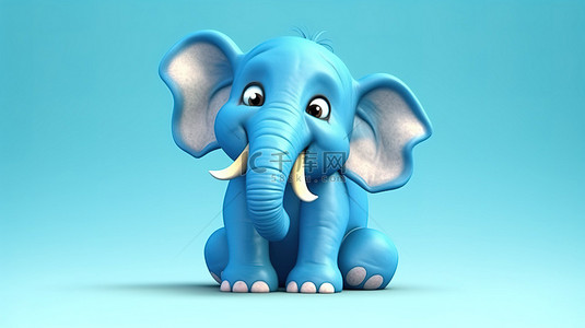 有趣的 3D 大象模型