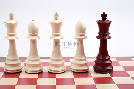 四象限桌面背景图片_四件套国际象棋