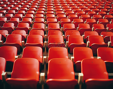 Bill Coleby 为 Stocky United 设计的体育场内的红色座椅