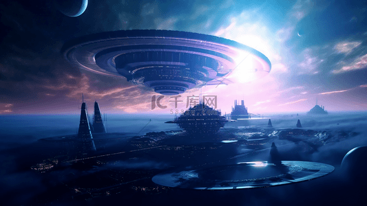 宇宙背景图片_科幻星际宇宙背景