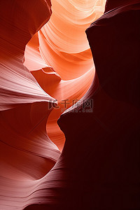 鹿角灵芝背景图片_羚羊峡谷 亚利桑那州 美国 鹿角砂岩
