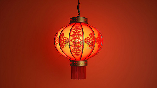 中國書法背景图片_中国灯笼的 3d 渲染背景