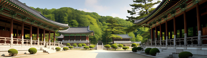 韩国景点背景图片_首尔当地景点