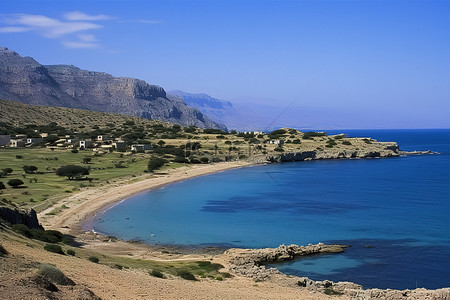 北部背景图片_塞浦路斯北部祖拉湾