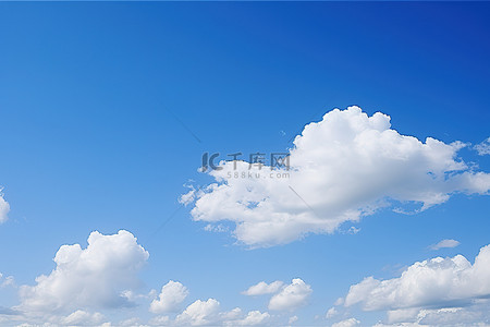 Photoshop 中大蓝天白云在高空移动