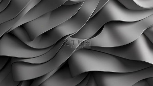纸盒纹理背景图片_3d 抽象背景与不同深浅的灰色纸张纹理