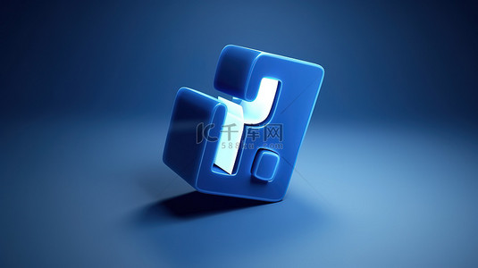 按钮蓝色背景图片_具有 3d 效果的蓝色背景概念图标