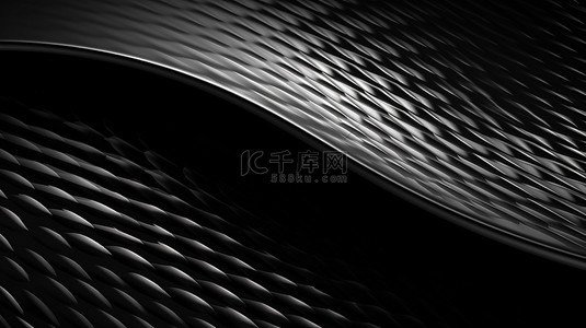 韩式石锅背景图片_具有黑色纹理饰面的 3D 金属背景渲染